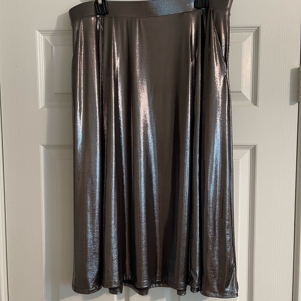 Torrid Silver Skirt